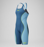 Speedo - NEW Women's Fastskin HyperSpark Openback Kneeskin - Blue