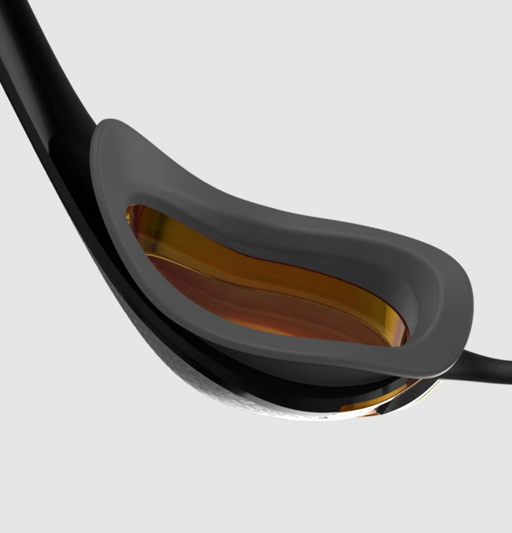 Speedo - Fastskin Pure Focus Mirror Goggles - Black/Red