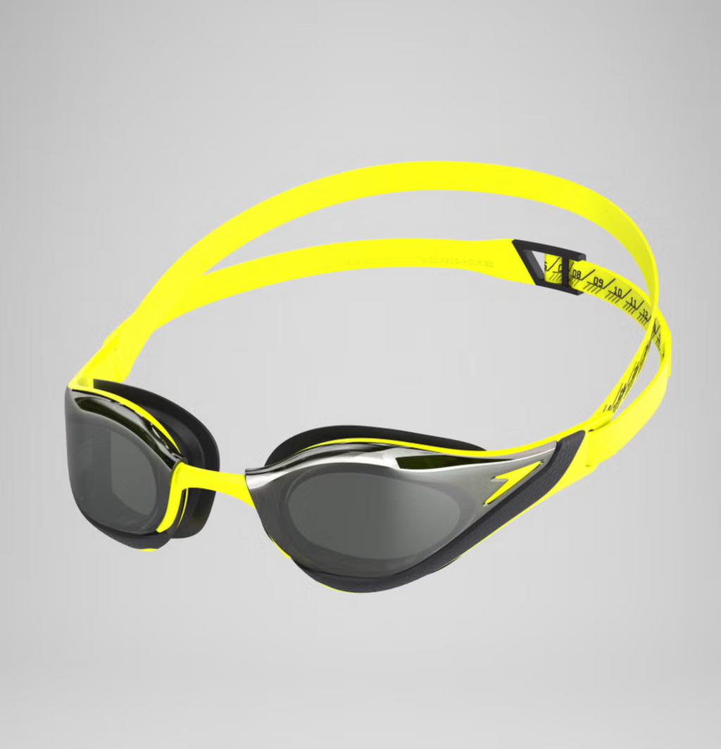 Speedo - Fastskin Pure Focus Mirror Goggles - Yellow/Smoke