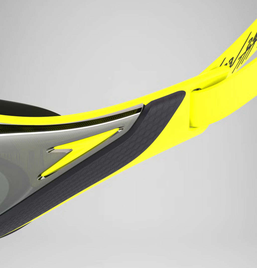 Speedo - Fastskin Pure Focus Mirror Goggles - Yellow/Smoke