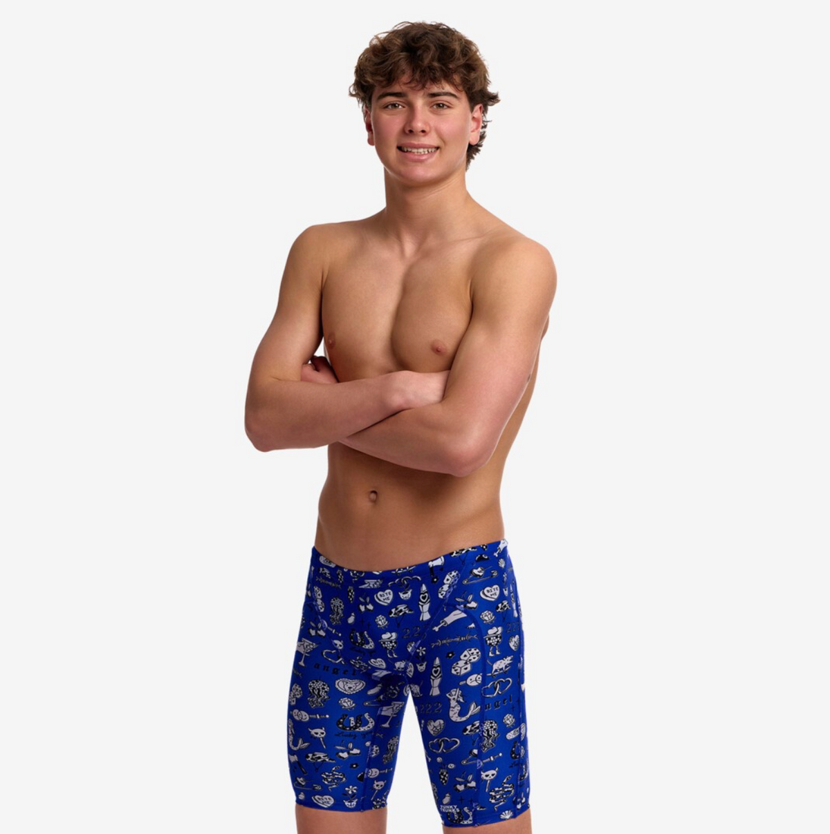 Funky Trunks - Scratchy - Boys Training Jammers