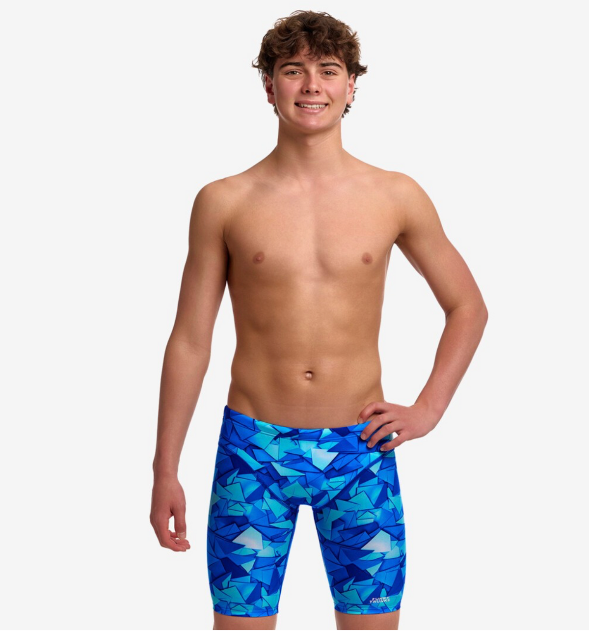 Funky Trunks - Try Blue - Boys Training Jammers