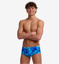 Funky Trunks - Try Blue - Boys Sidewinder Trunk