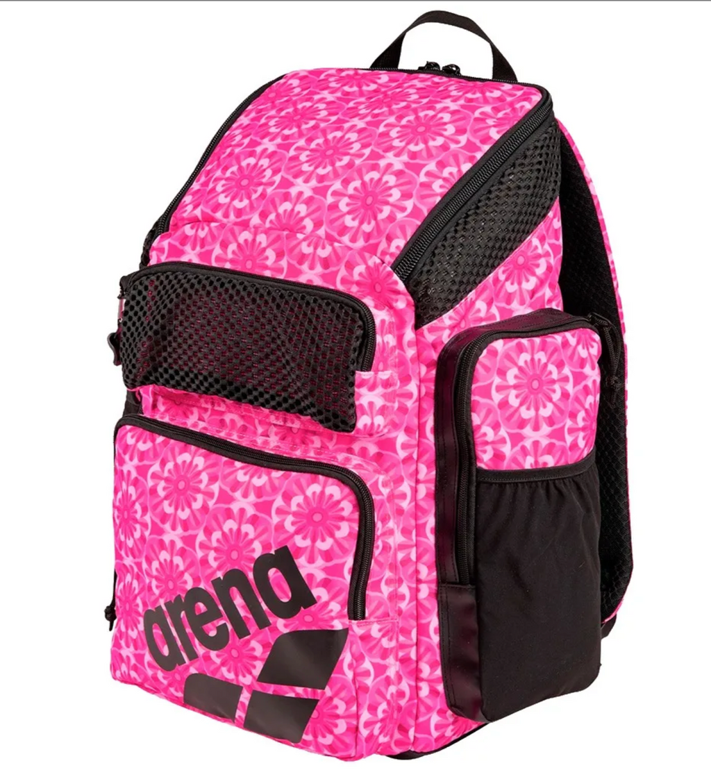 Arena One Go Backpack 45L - Floral Pink