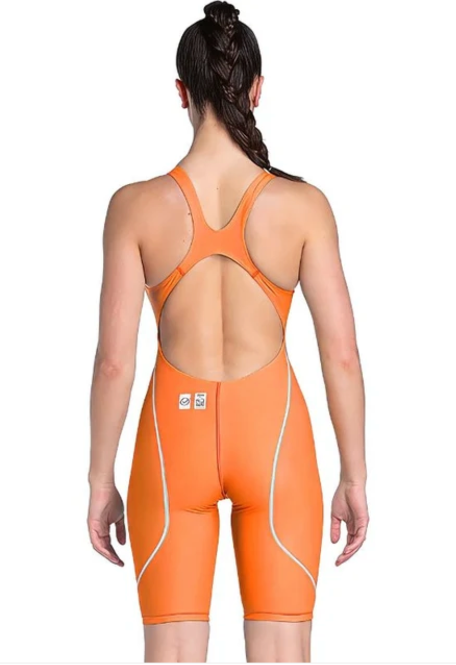 Arena Powerskin ST Next Kneeskin Openback  - Orange/Teal