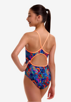 Funkita - Weedy One - Girls Eco Diamond Back One Piece