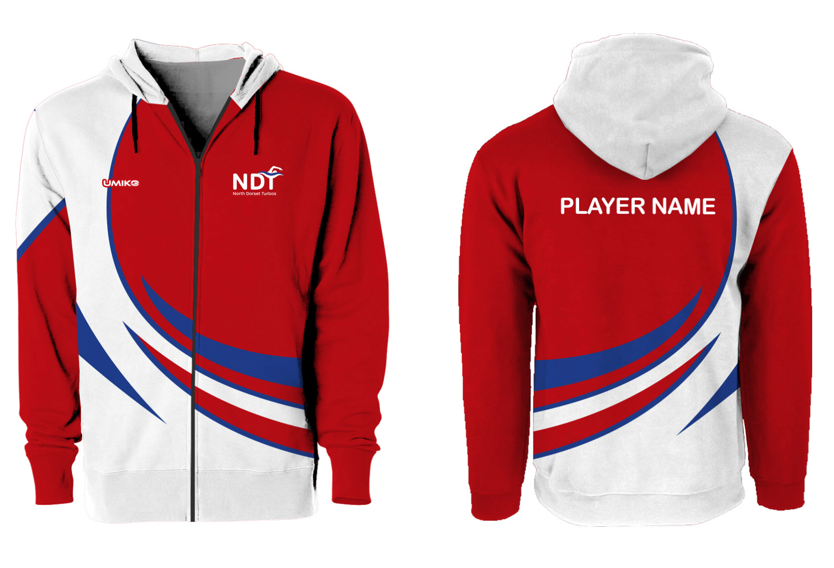 North Dorset Turbos - Tech Zipped Hoodie - Umiko