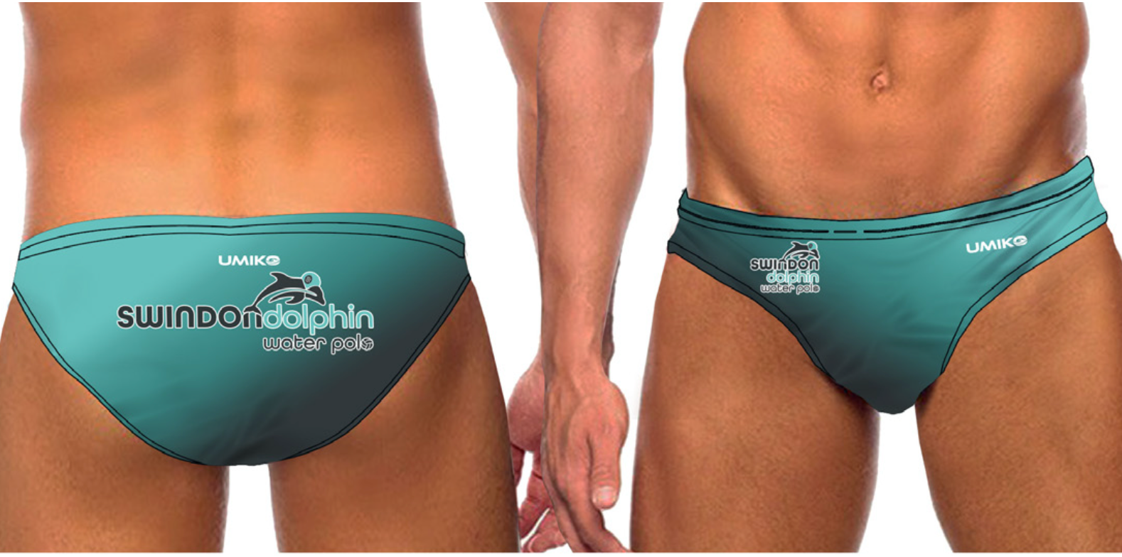 Swindon Dolphins Men’s Water polo trunks – Umiko
