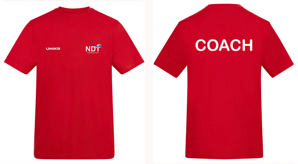 North Dorset Turbos - Coach/Team Manager Cotton T-shirt - Men's / Unisex