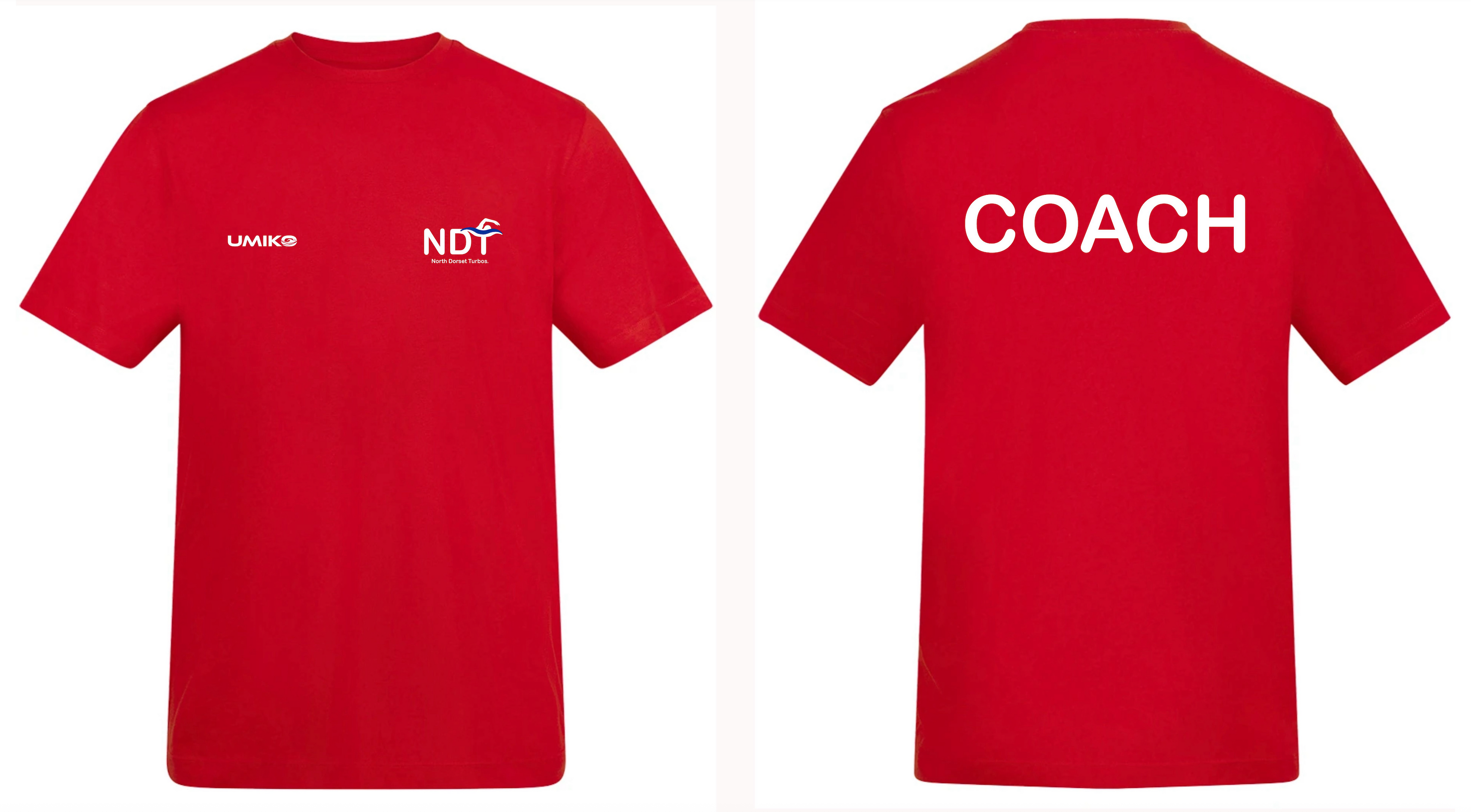 North Dorset Turbos - Coach/Team Manager Cotton T-shirt - Men's / Unisex