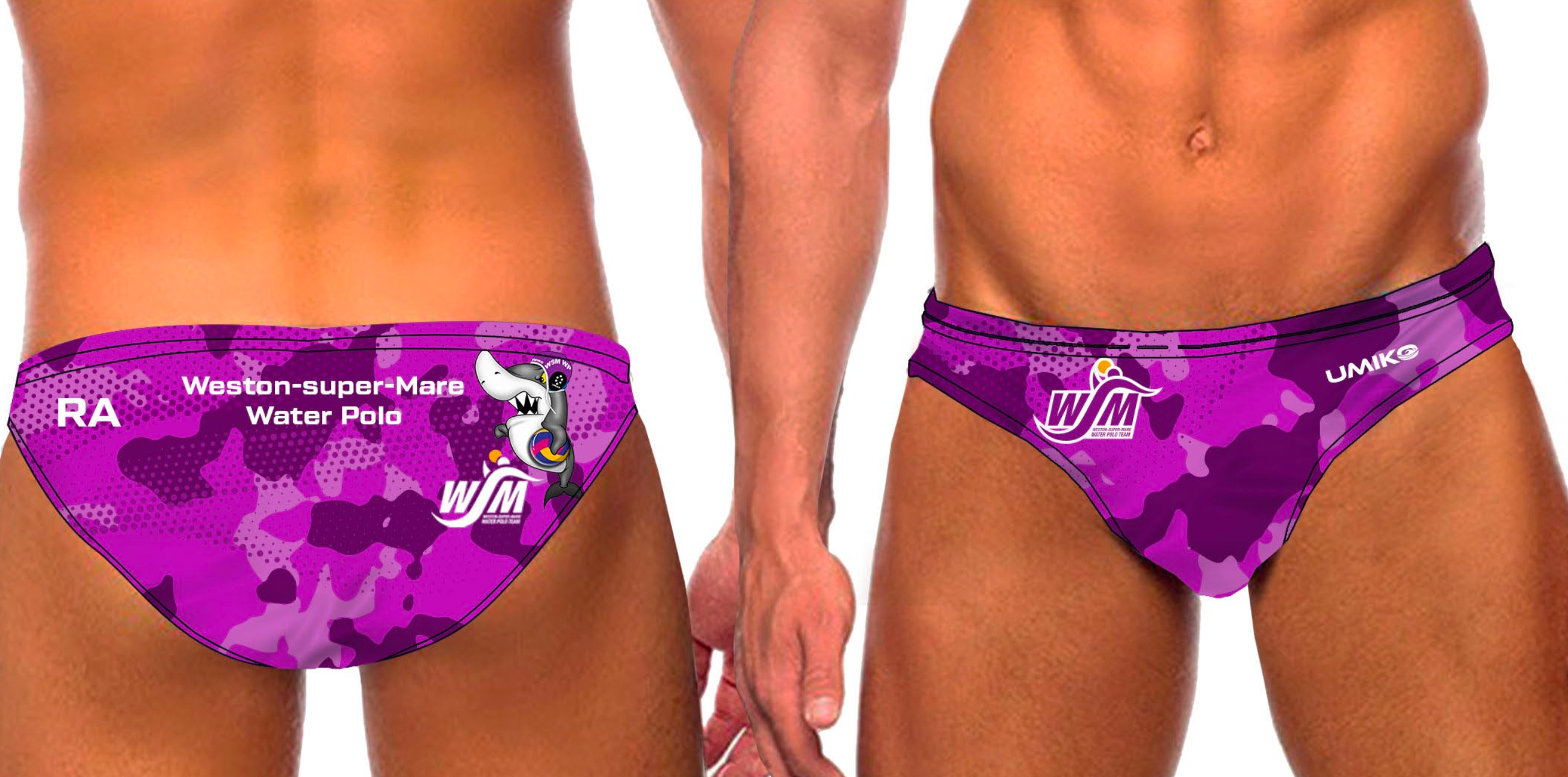 Weston-s-Mare Men’s Water polo trunks – Umiko