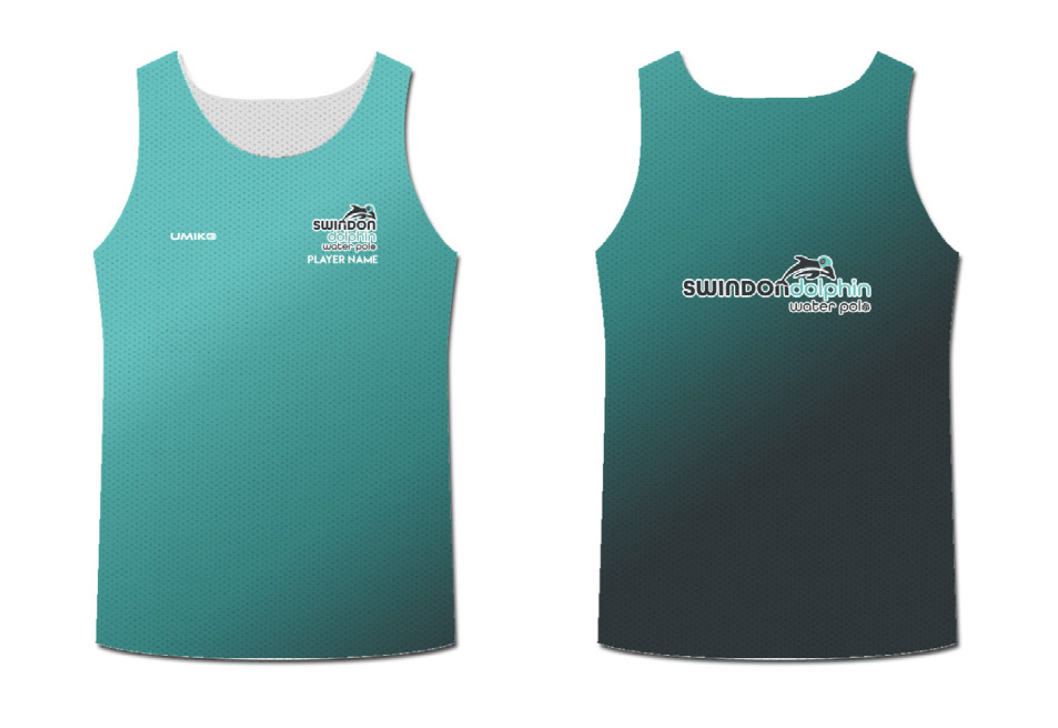 Swindon Dolphins Water Polo - Tech Vest Top – Mens/Boys/Unisex