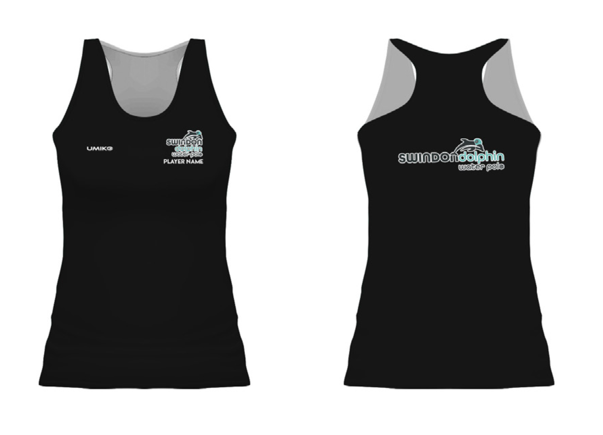 Swindon Dolphins Water Polo - Tech Vest Top – Ladies/Girls