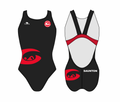 Saunton Sands SLSC - Swimming Costume Wide Strap - Turbo