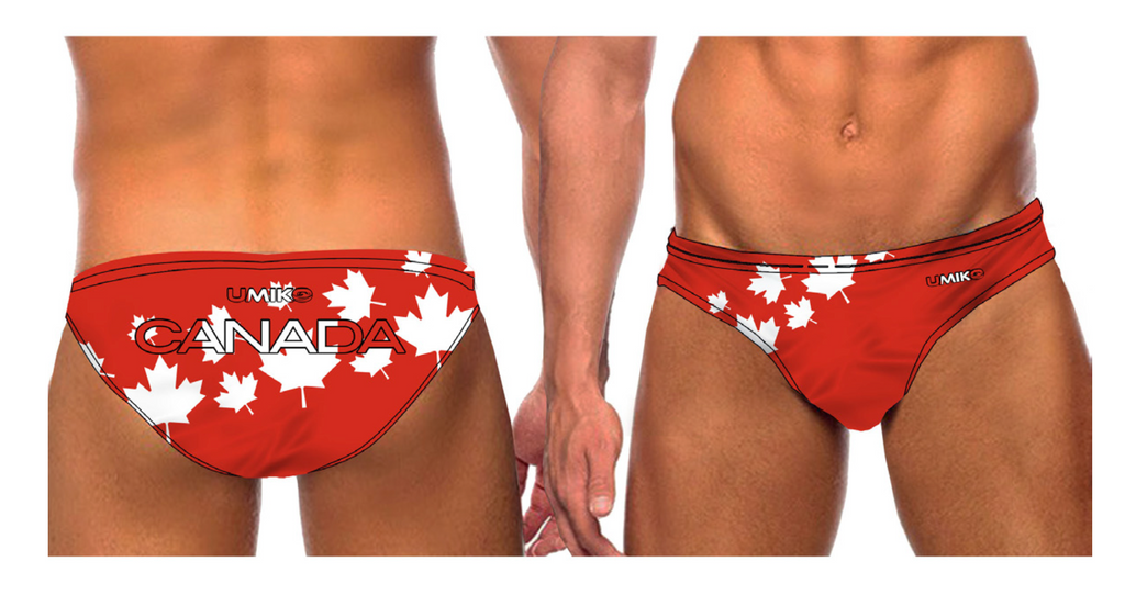 Nations Range - Canada Water polo trunks – Umiko