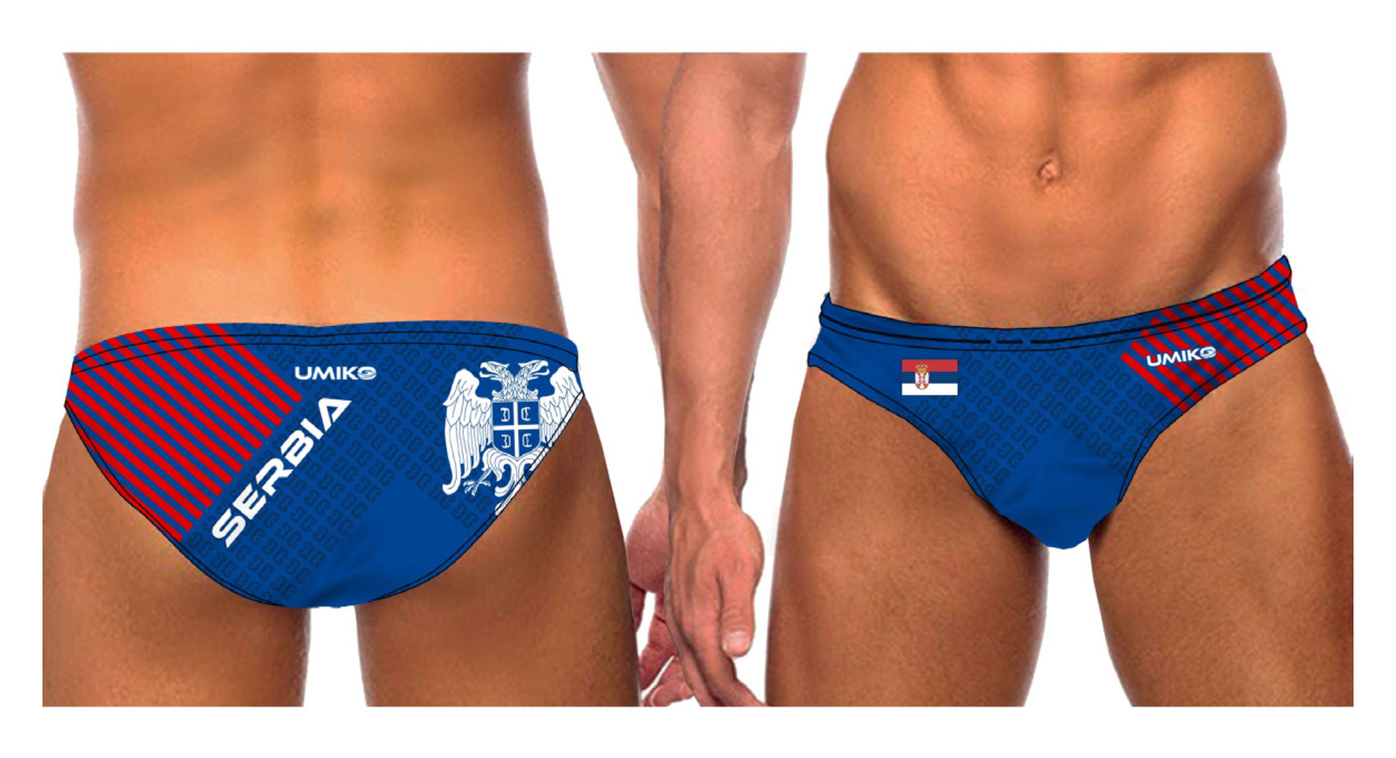 Nations Range - Serbia Water polo trunks – Umiko