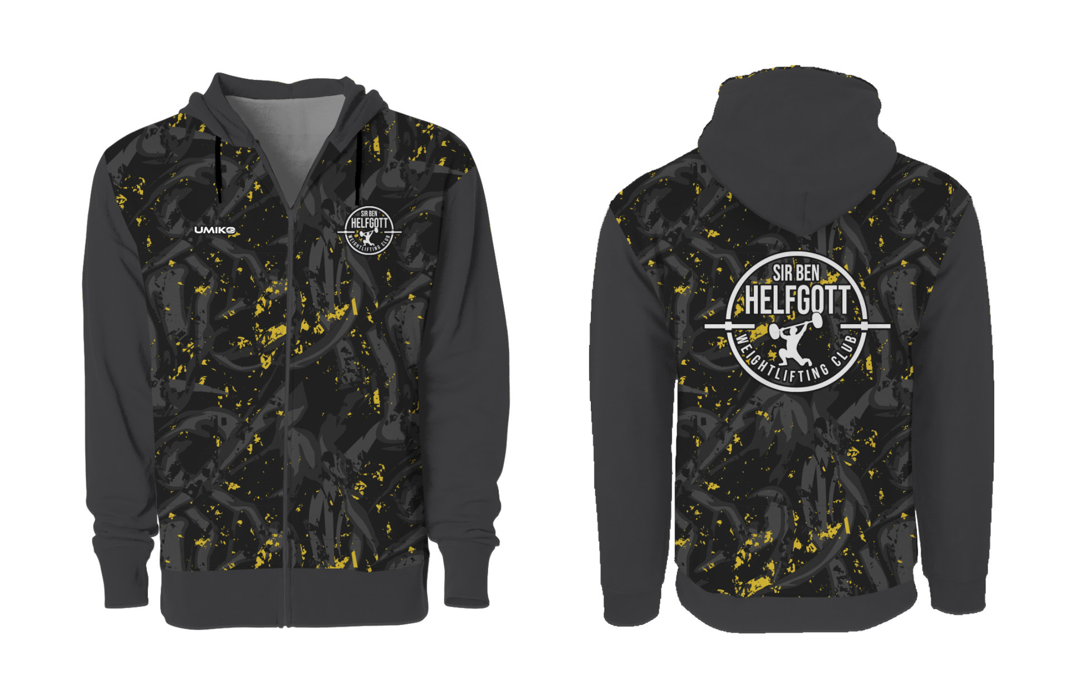 Sir Ben Helfgott Weightlifting Club - Tech Zipped Hoodie