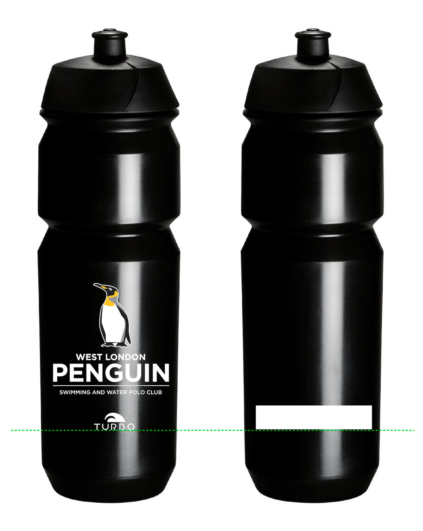 West London Penguin - 50x Water Bottles - Turbo