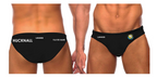 Hucknall - Boy's / Men's Water Polo Trunks - Black - Umiko