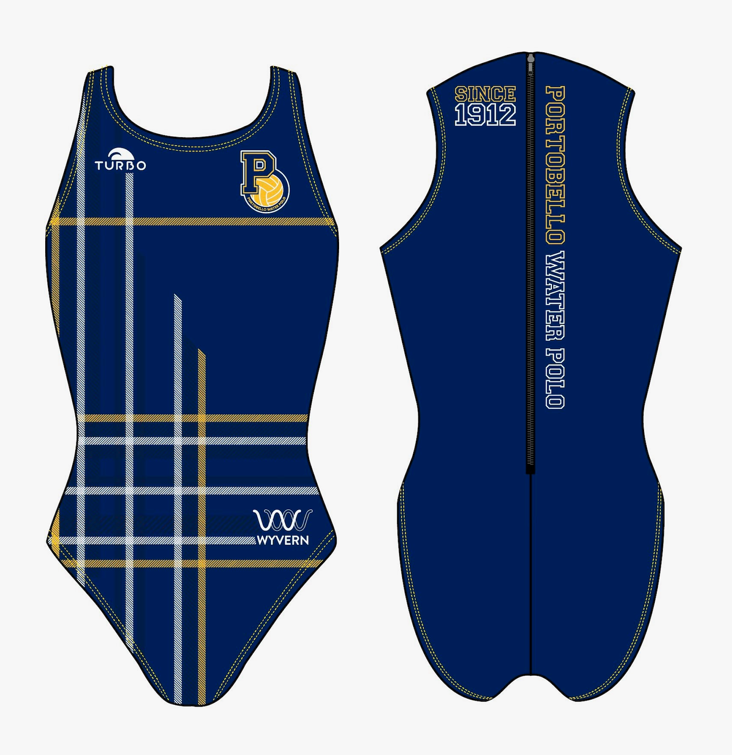 Portobello - Water Polo Plus Costume - Turbo