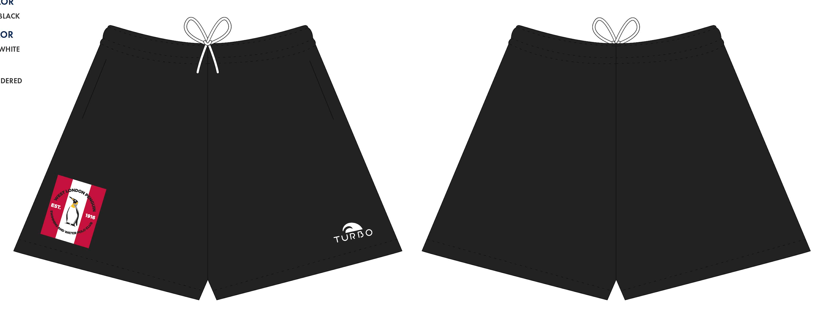 West London Penguin - Shorts - Turbo