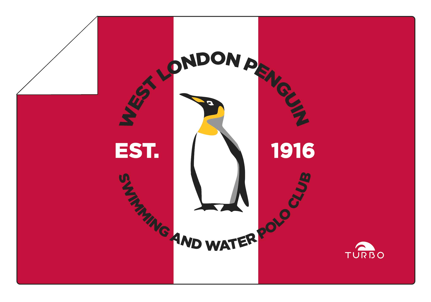 West London Penguin - Microfibre / Cotton Towel - Turbo