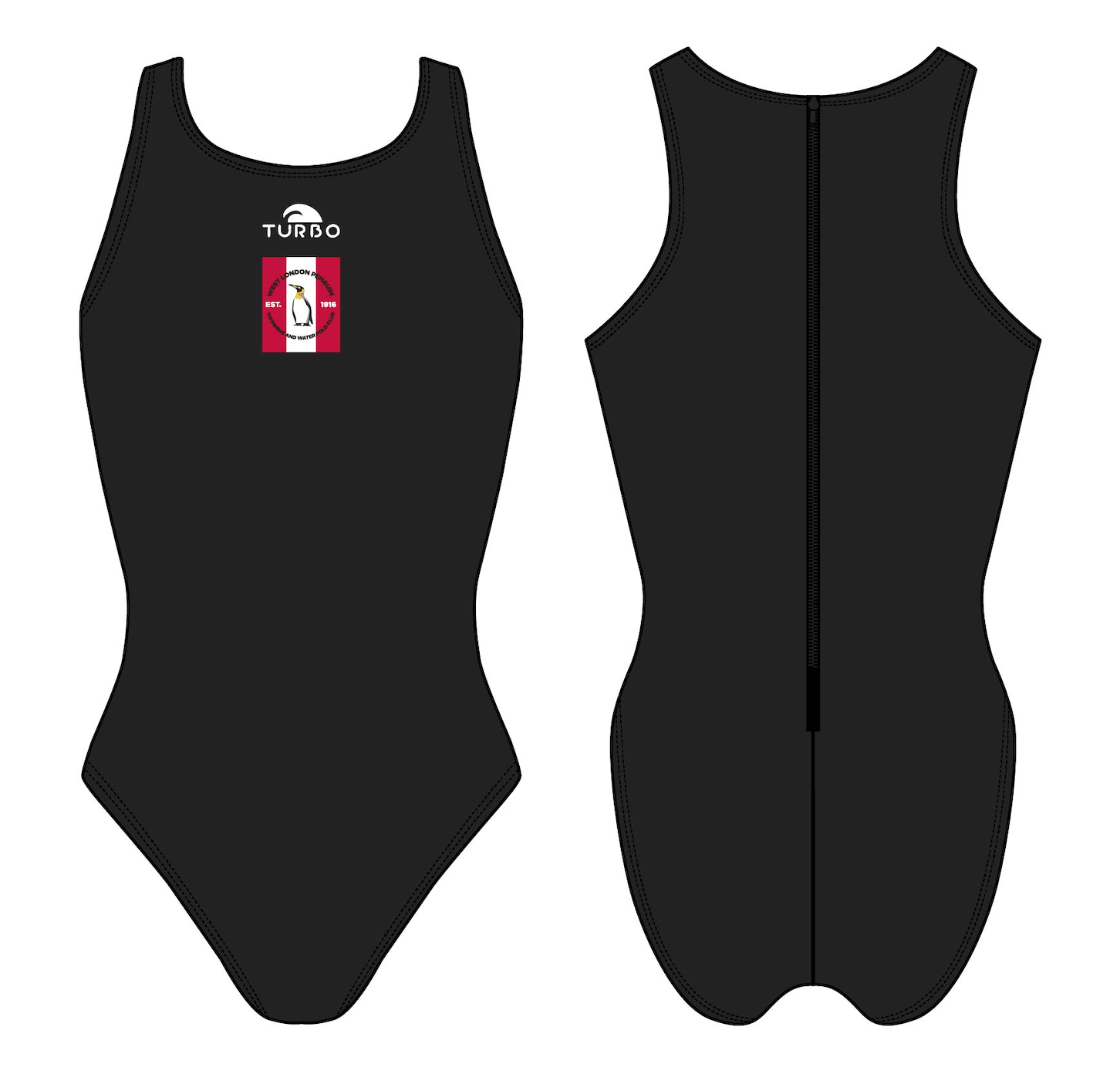 West London Penguin - Comfort Water Polo Costume - Turbo