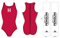West London Penguin - Turbo Elite Water Polo Costume - Red