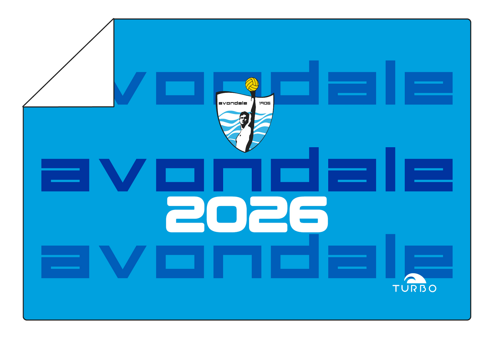 Avondale - Microfibre / cotton  Towel - Turbo - Design 2