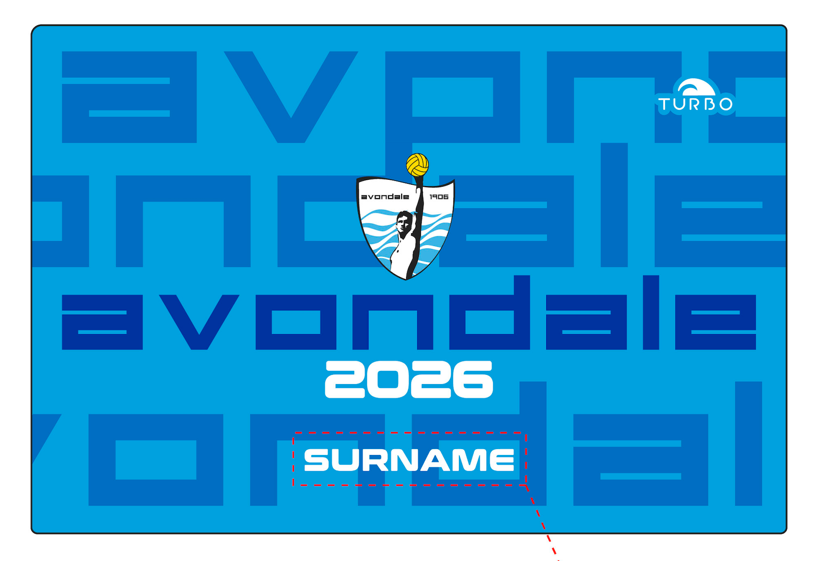 Avondale - Microfibre / cotton Towel - Turbo - Design 1