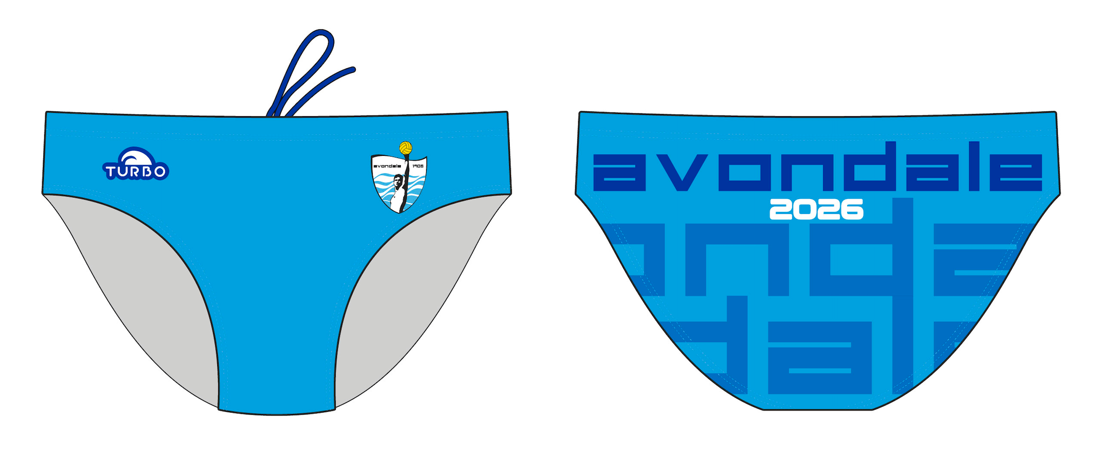Avondale - Water Polo Trunks - Turbo