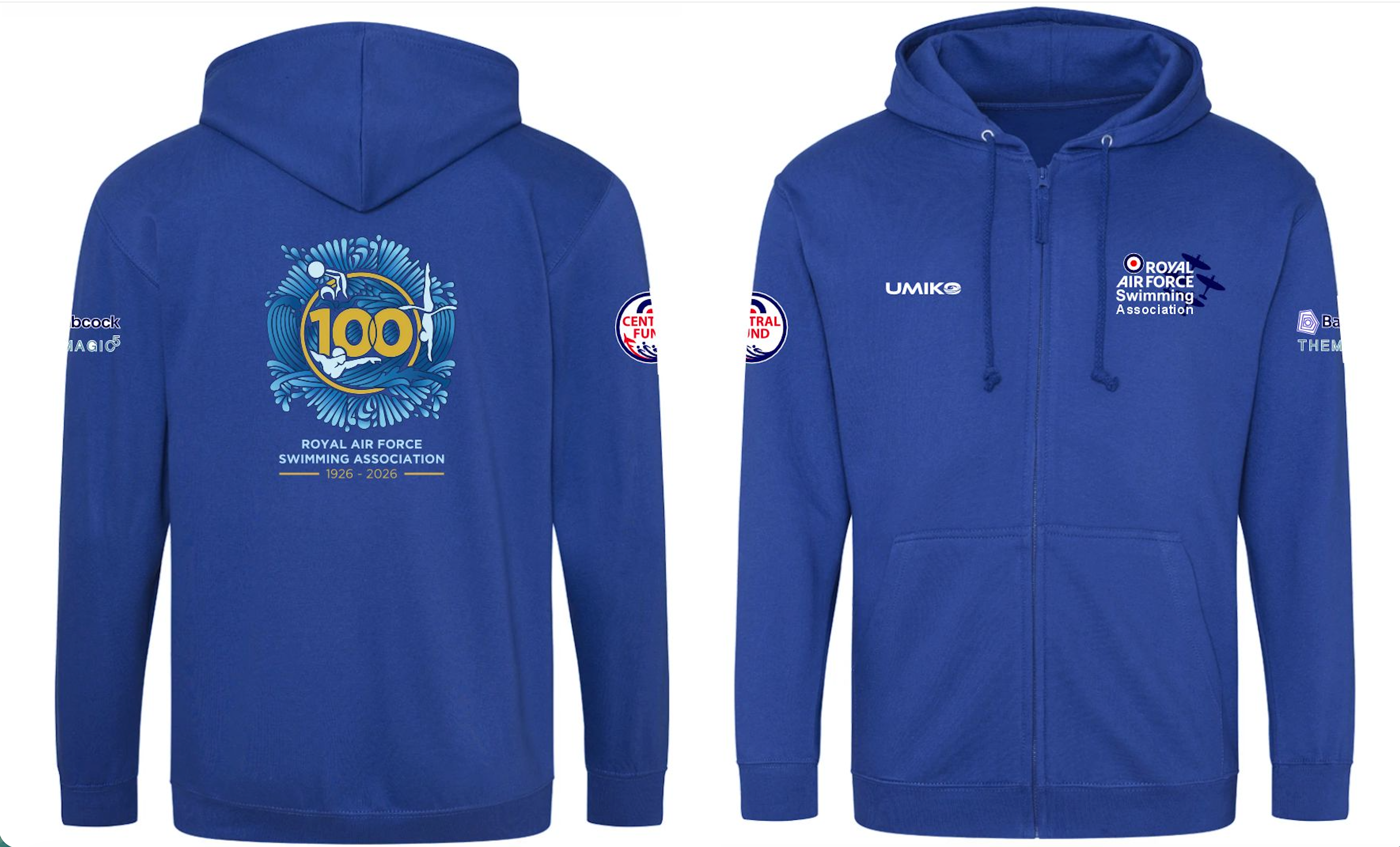 RAF Centenary - Cotton Zipped Hoodie