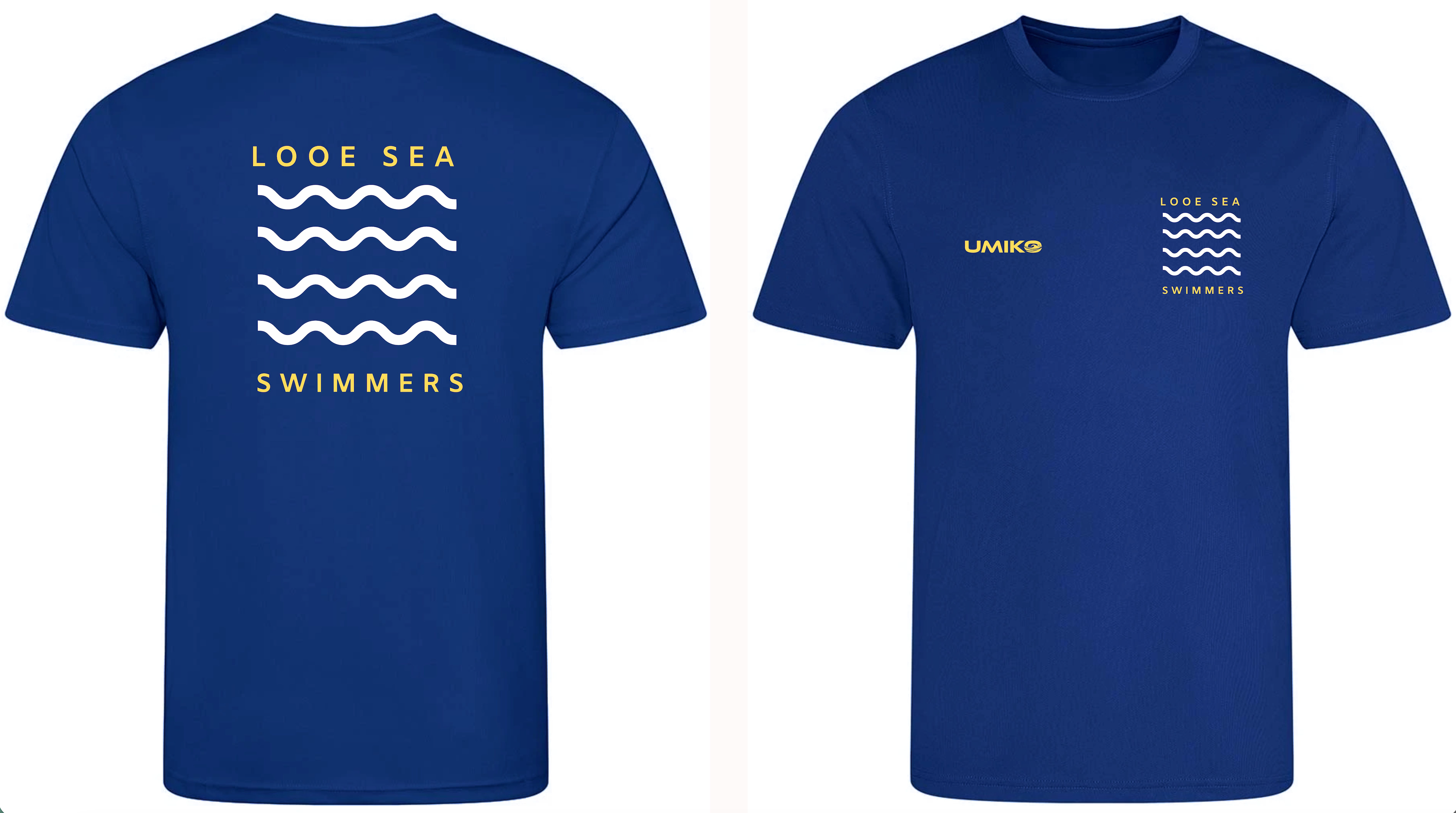 LOOE Sea Swimmers - Male / Unisex Cotton T'shirt - Umiko