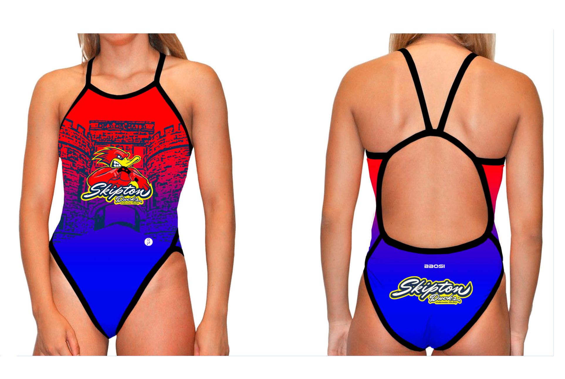 Skipton Ducks – Thin Strap Swimming Costume