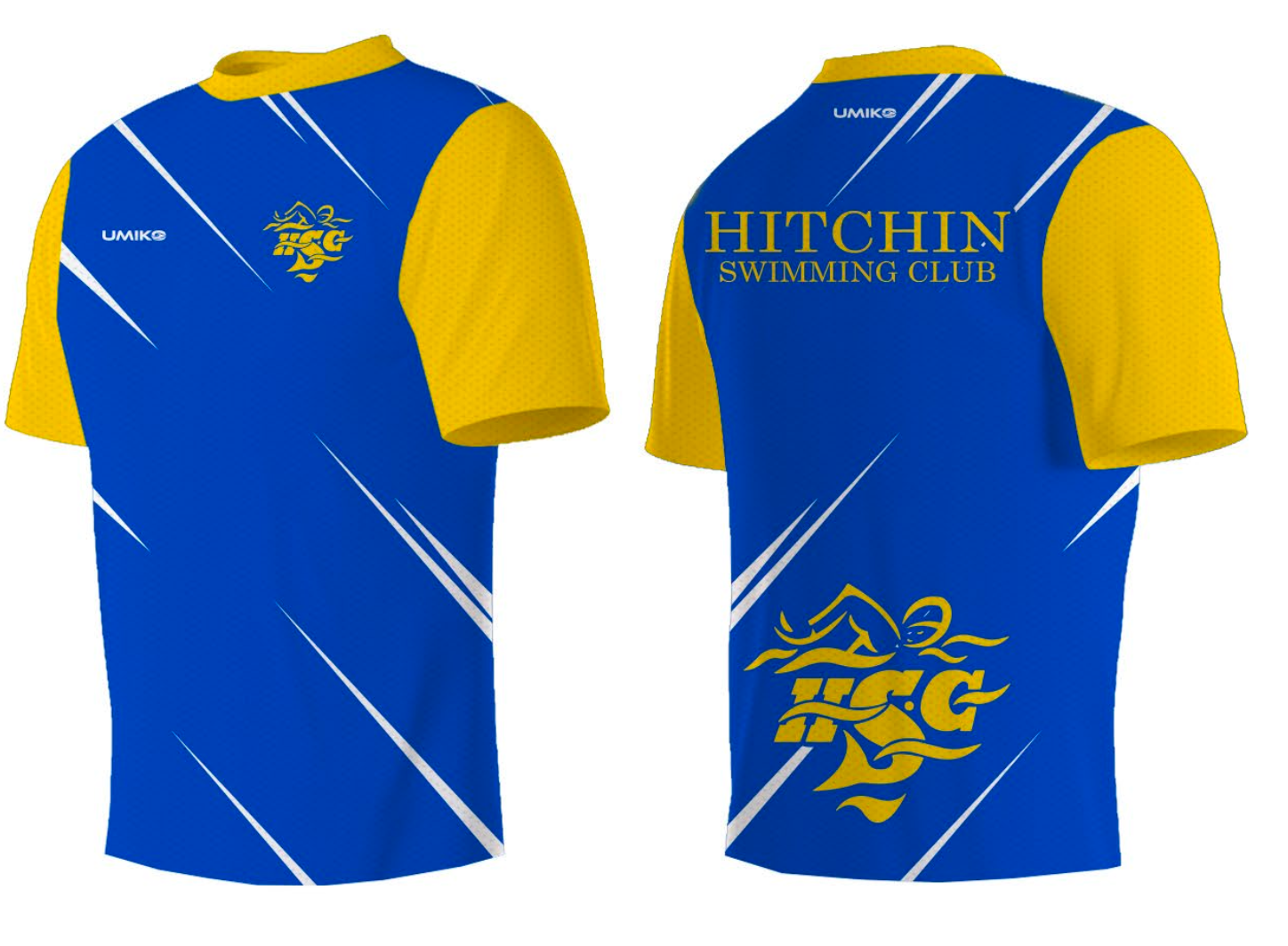 Hitchin Swimming Club – Unisex Tech T’shirt – Umiko