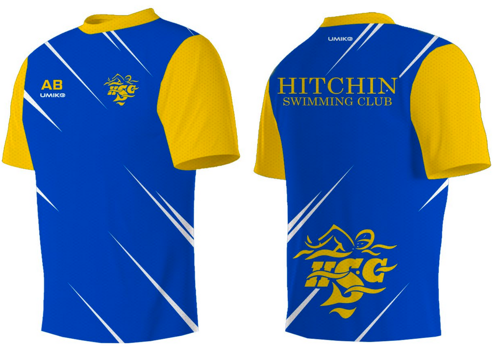 Hitchin Swimming Club – Unisex Tech T’shirt – Umiko