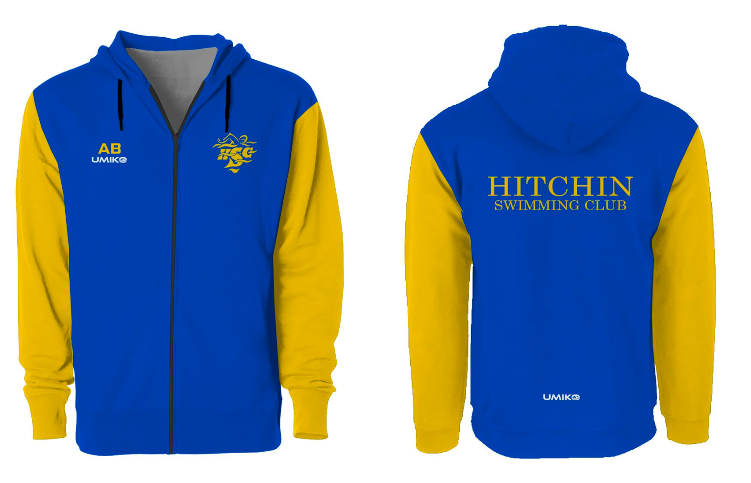 Hitchin Swimming Club - Tech Zipped Hoodie - Umiko