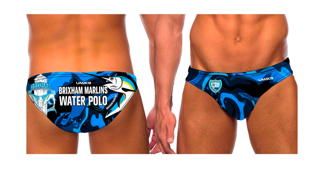 Brixham Marlins - Boy's / Men's Water Polo Trunks - Umiko