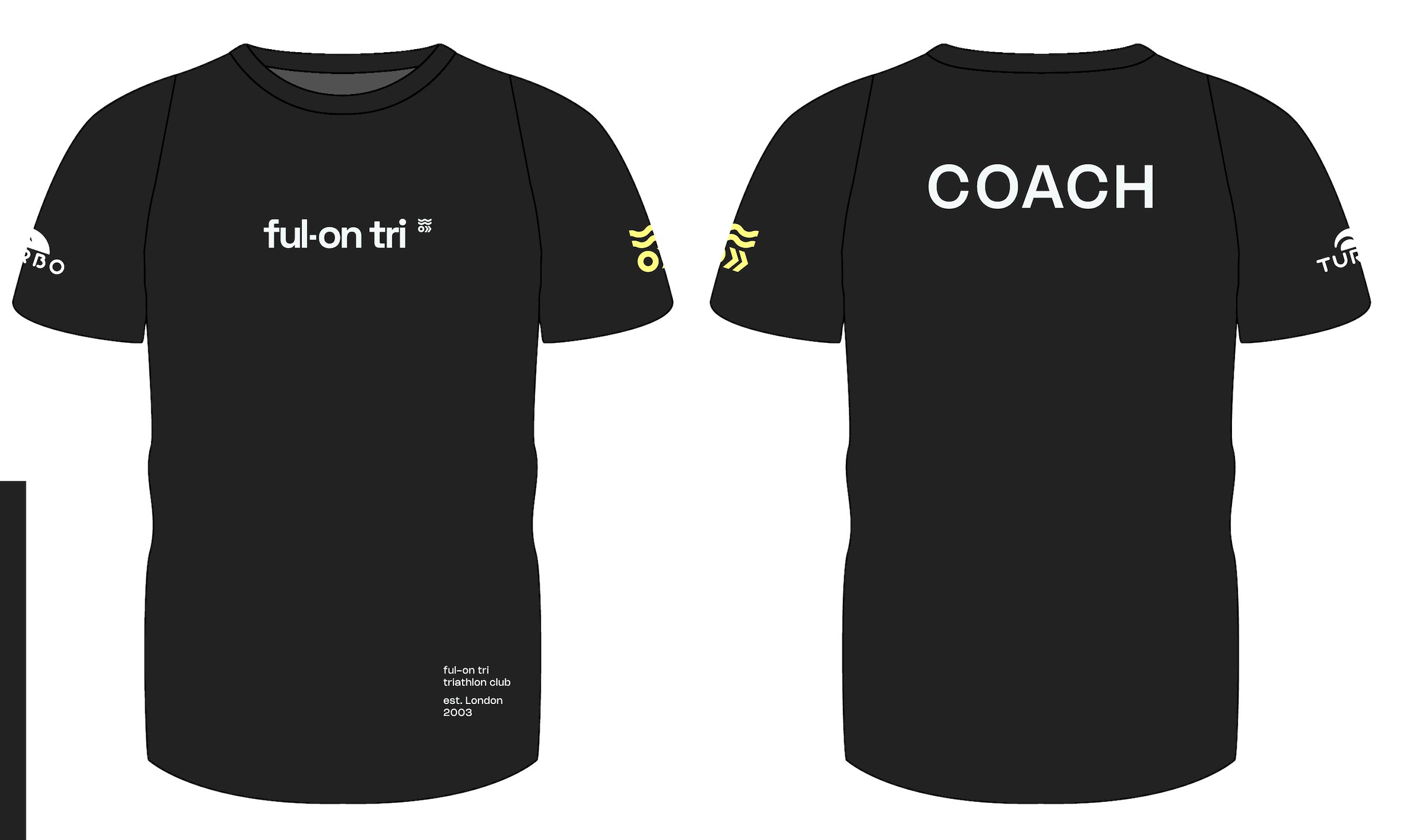 Ful-On Tri - Coaches Tech T-Shirt - Turbo
