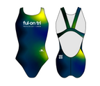 Ful-On Tri - Wide Strap Swimming Costume - Turbo