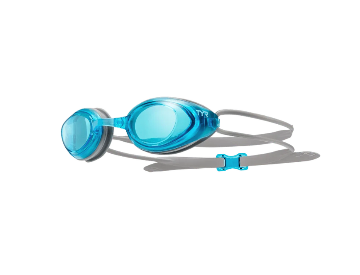 TYR Blackhawk Racing Goggles - Blue/Grey