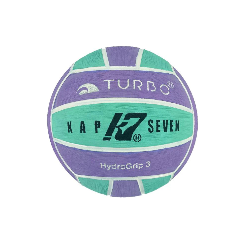 New Kap7 Size 3 water polo ball Aqua Violet