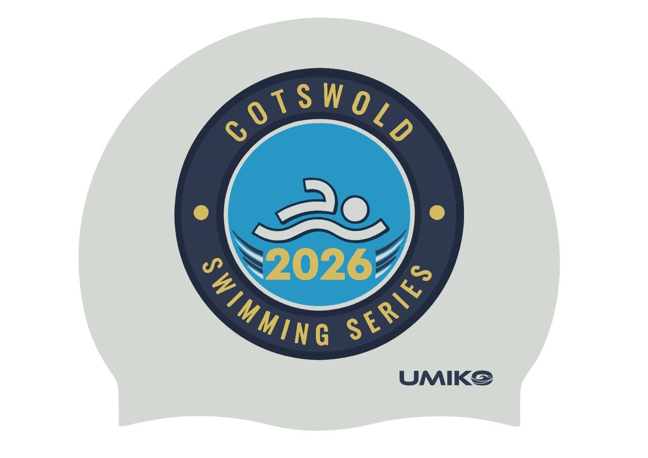 Cotswold Swim League - Silver Silicone Swim Cap