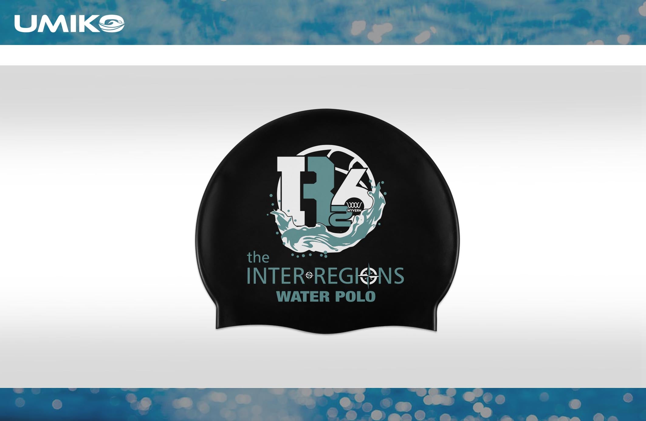 Inter regions 2026 Swim caps - White or Black