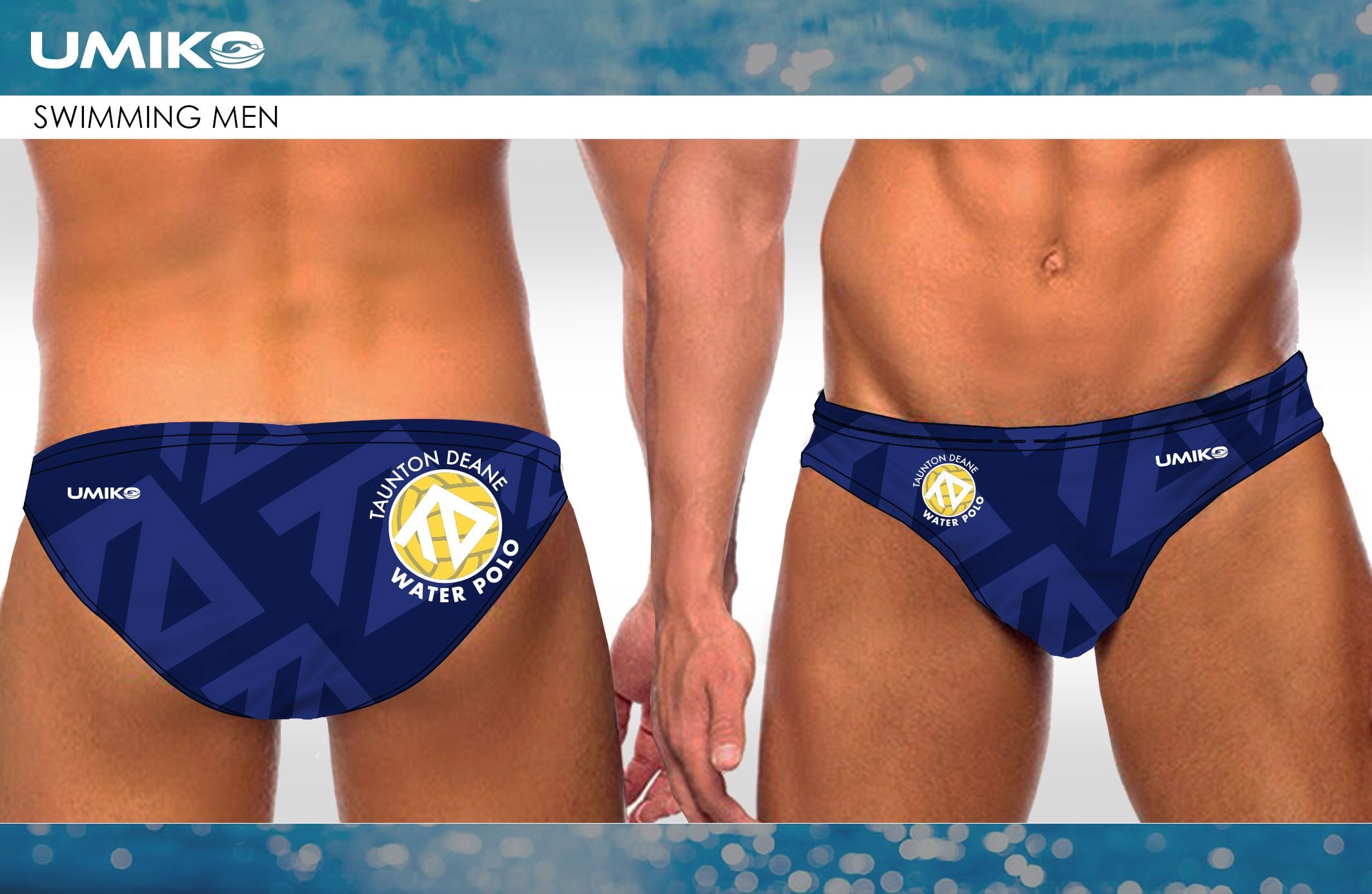 Taunton Deane - Boy's / Men's Water Polo Trunks - Umiko