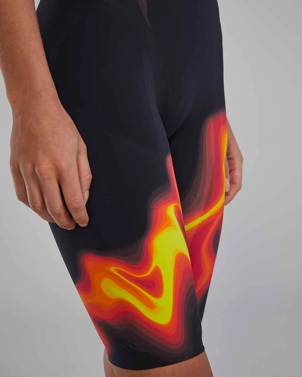 TYR Womens Venzo Infrared Openback Kneeskin - Fire