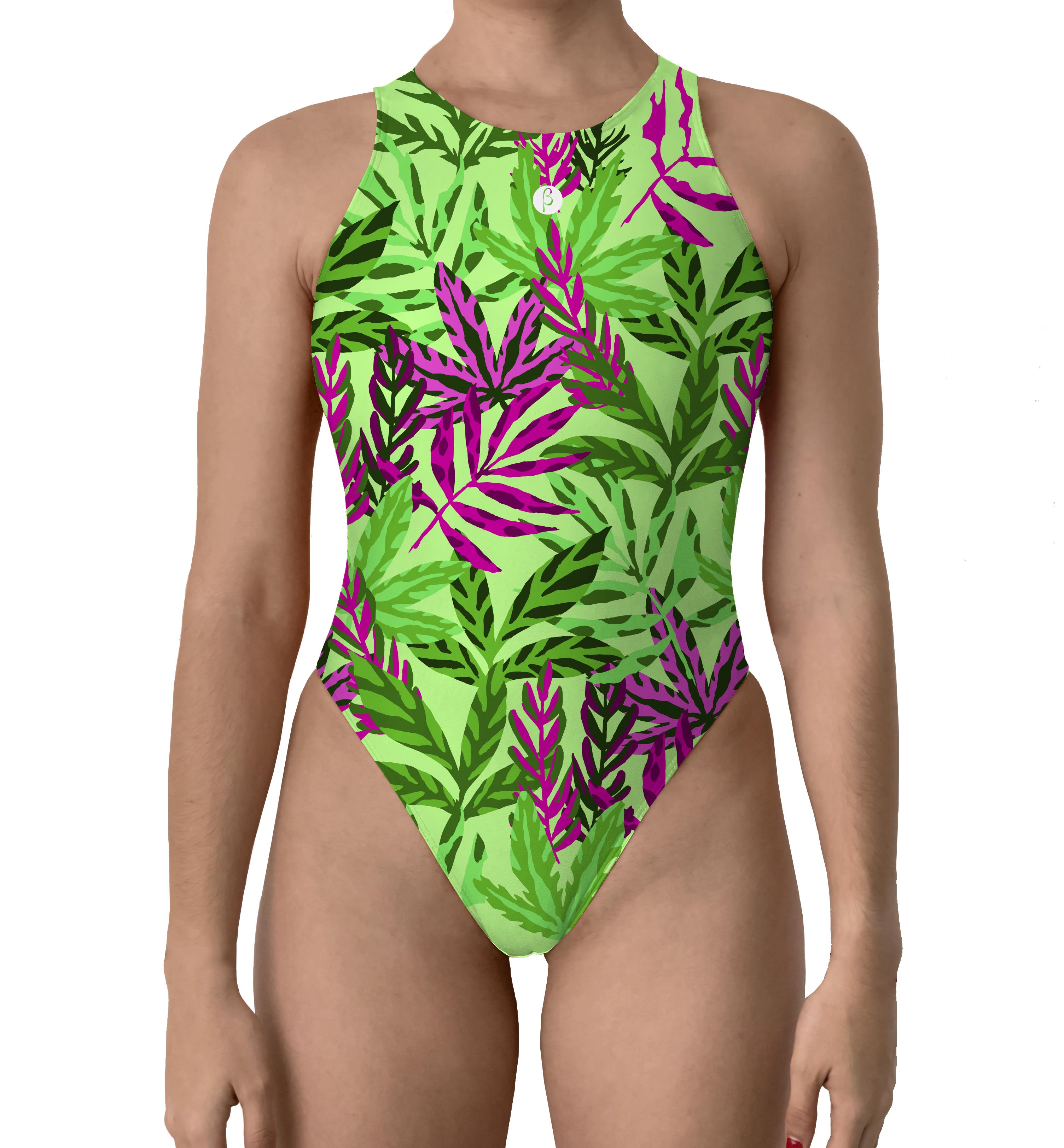 Water Polo Costume - Leaves - Bbosi
