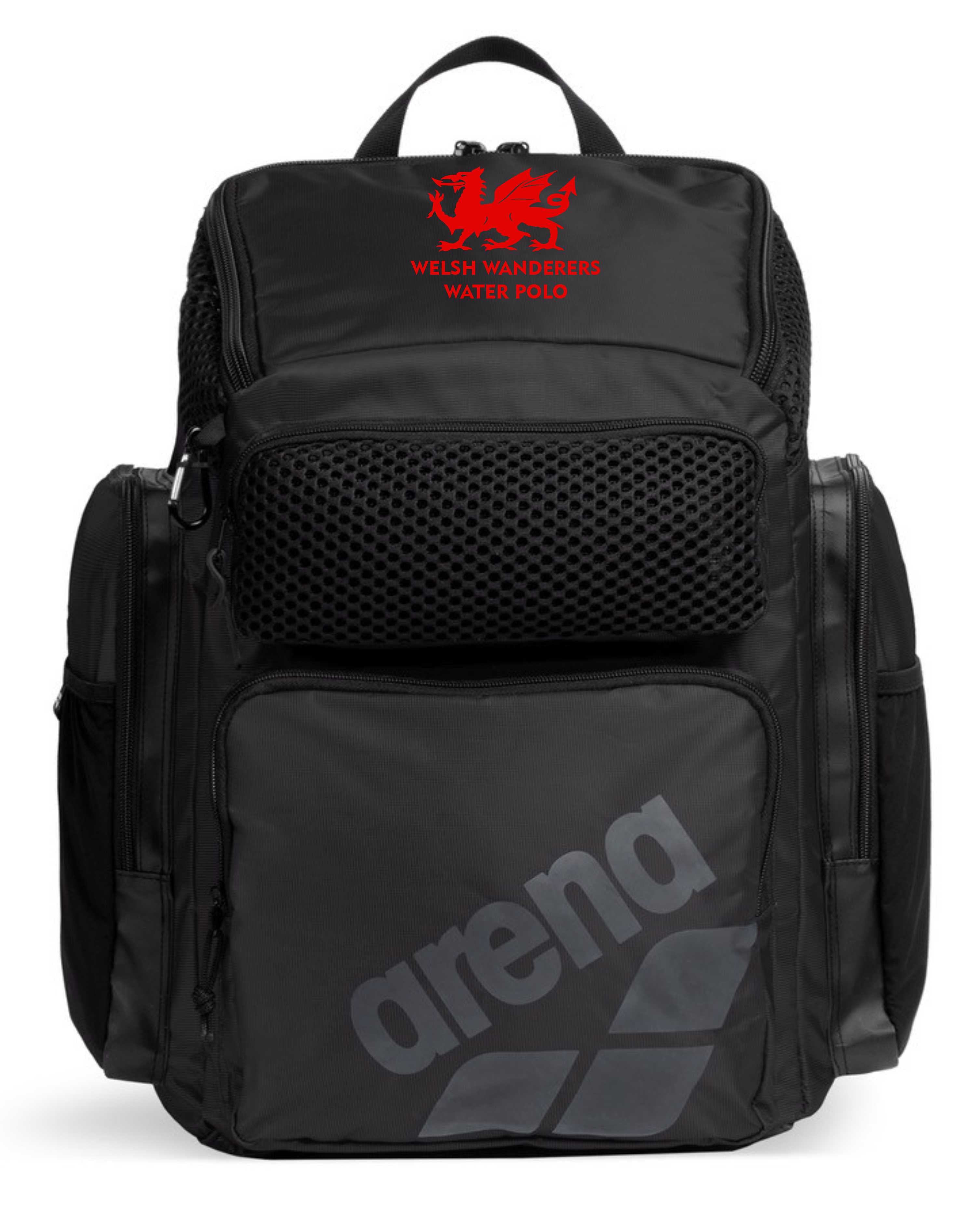 Welsh Wanderers - Arena 45L back pack – Wyvern Swimwear