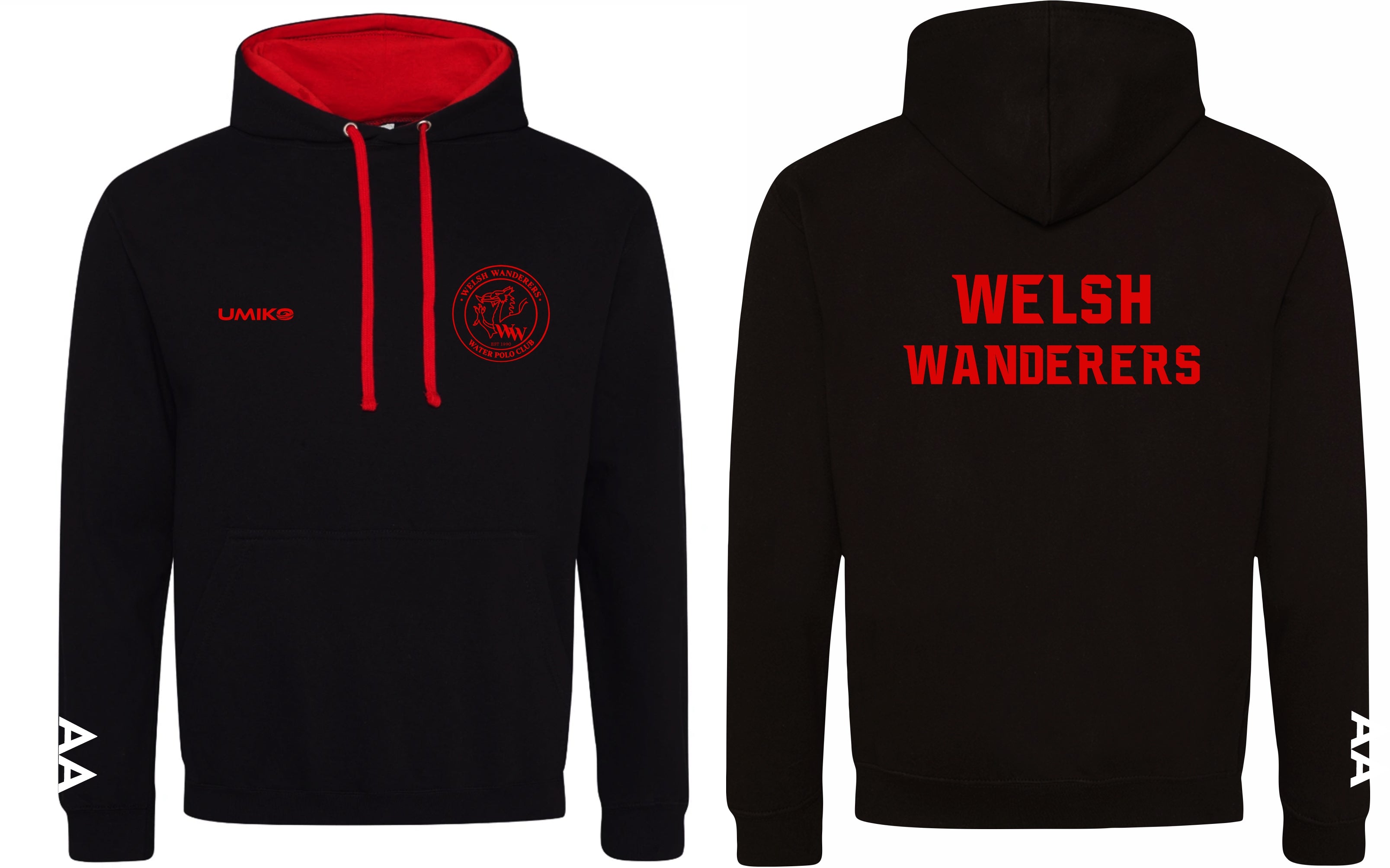Welsh Wanderers Water Polo Cotton Hoodie- Umiko