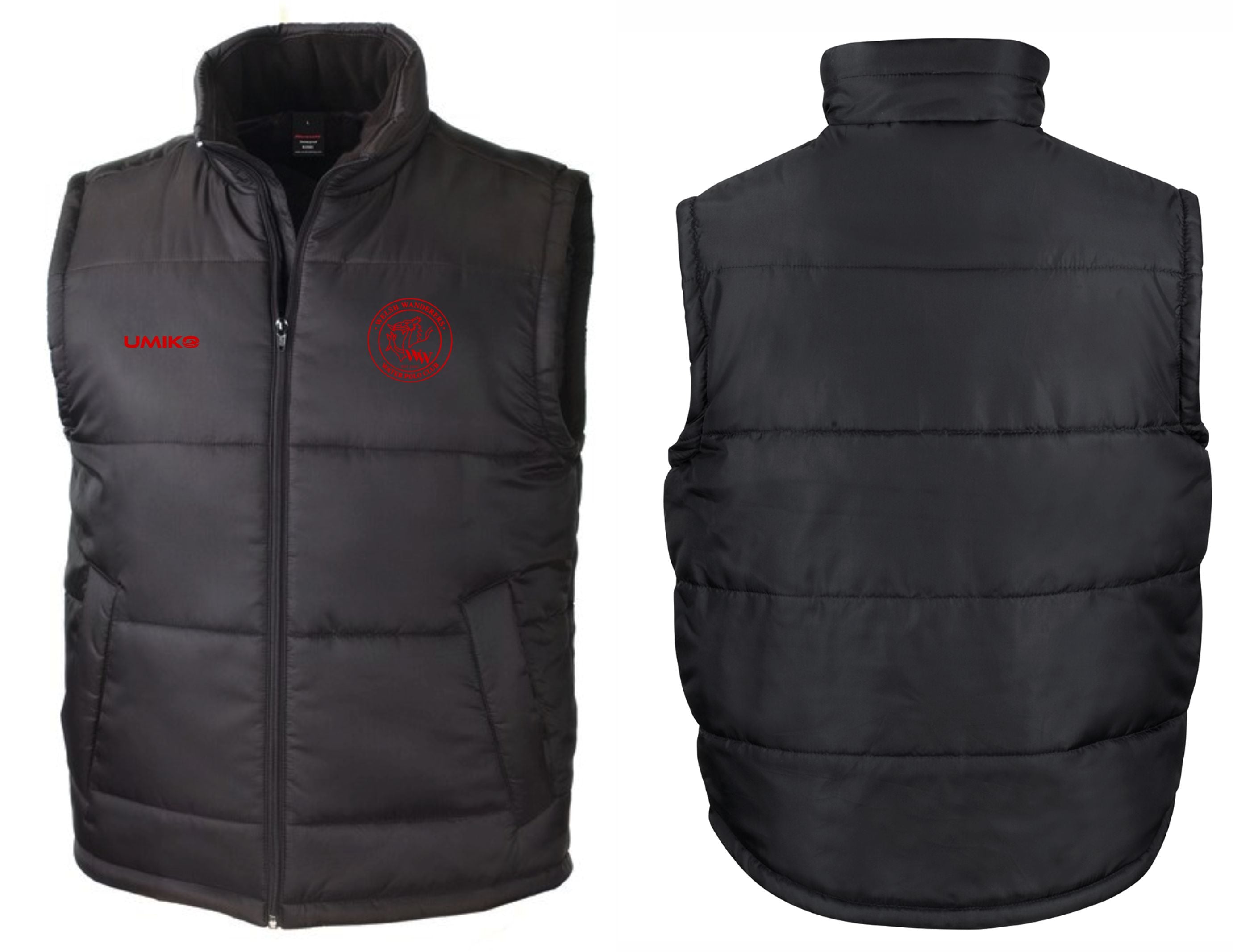 Welsh Wanderers Soft Padded Body Warmer - Umiko